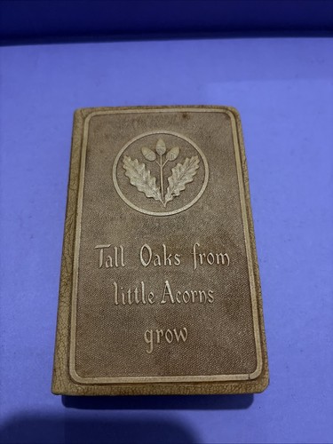 Tall oaks from little - from,