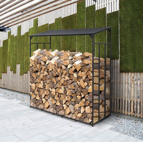 Extra large outdoor wooden log - wooden,