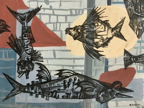Animal abstract art - abstract, animals