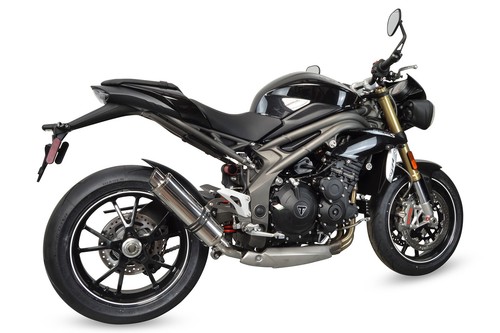 Speed triple 1050 - triple, exhaust