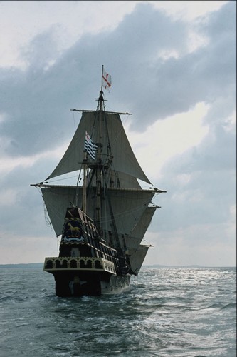 615075 golden hind galleon - 615075,