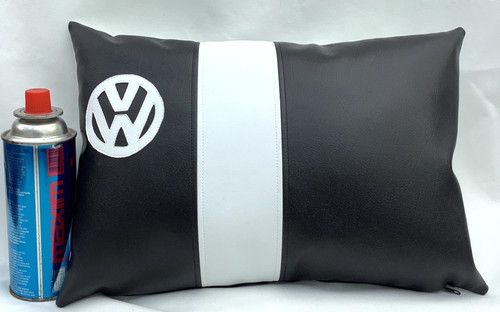 Campervan black faux leather - campervan,