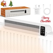 1XRadiator Fan Rechargeable Smart Heating booster Energy Saving Quiet Triple Fan