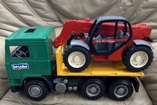 Bruder Truck Tipper flatbed Lorry manitou telehandler 1:16 toy RC Tamiya conv?