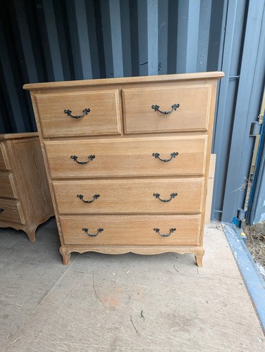 Wood bedroom draw chests - wood,