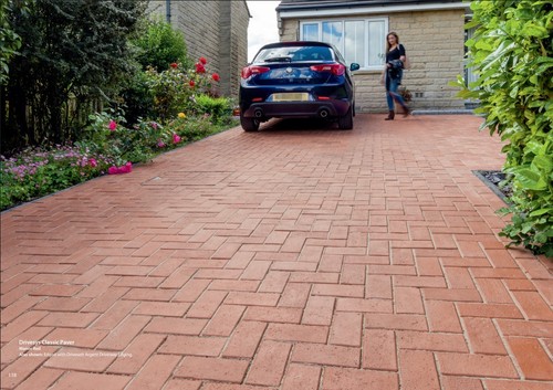 Concrete block paving - block,