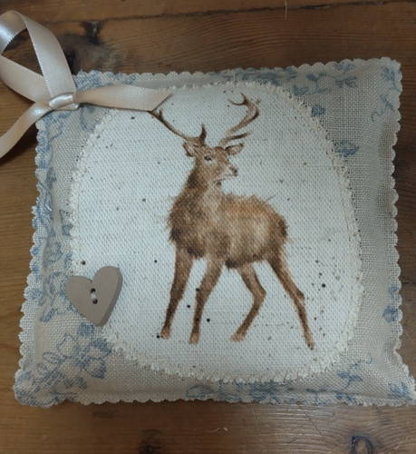 Handmade lavender pillow kate - lavender,