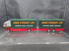 Eddie Stobart Die-Cast Express Road Haulage Truck And Trailer (Unboxed)