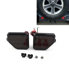 2x Rear Bumper Reflector Lights For Jeep Wrangler JL Sahara Rubicon MOAB 2018+