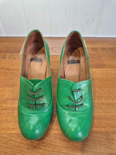 Ladies solea green leather - ladies,