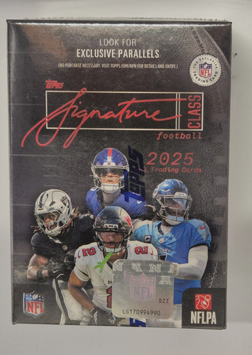 Topps signature class football - signature,