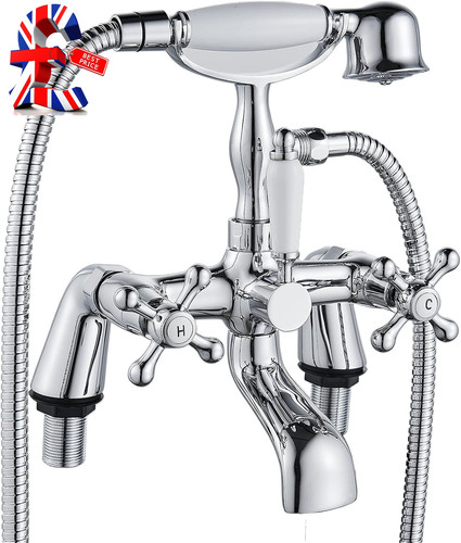 Victorian bath taps with - taps,