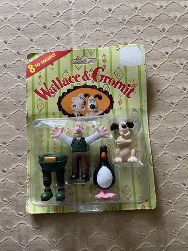 Wallace gromit figures - wallace,