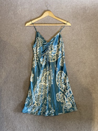 Zara satin mini dress - satin,