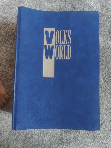 Vintage volksworld magazine - vintage,