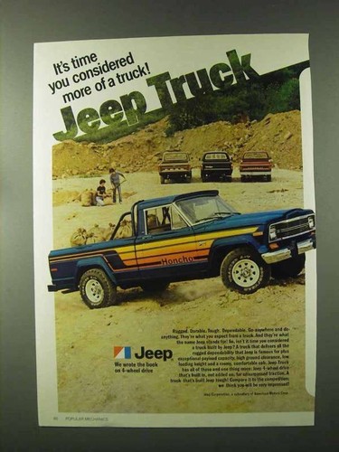 1979 jeep honcho - 1979, truck