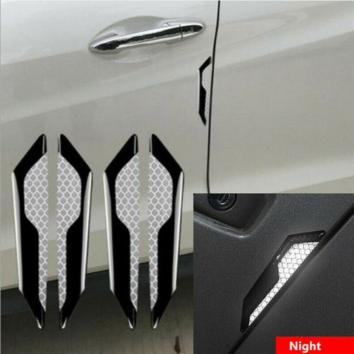 White reflective car door - reflective,