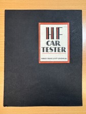 H. F. Patent Car Tester by
