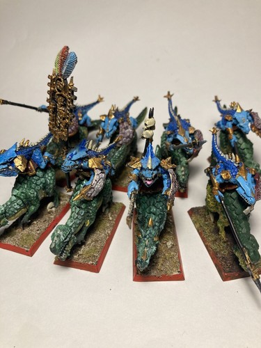 Warhammer lizardmen saurus - 8x,