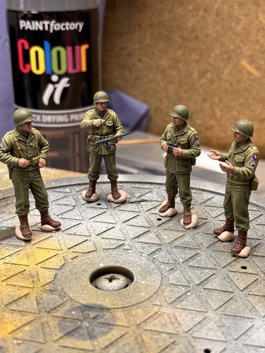 Scale officers ww2 - 1/35, us