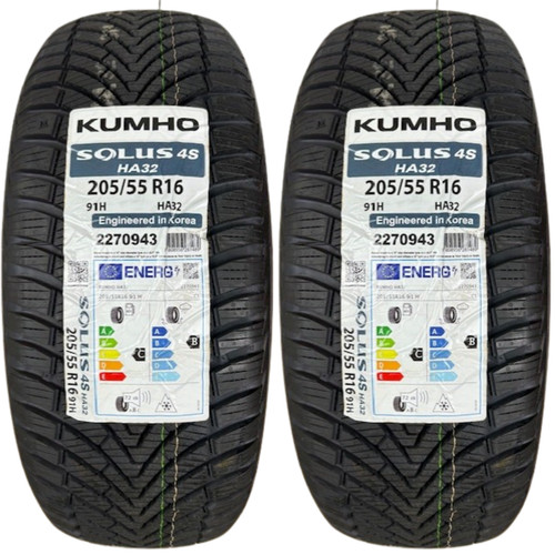 205 55r16 91h kumho solus - 91h,