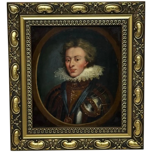 Oil portrait the lost heir - oil,