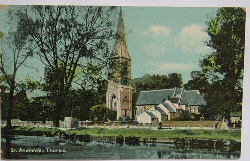 Vintage postcard st - vintage, of