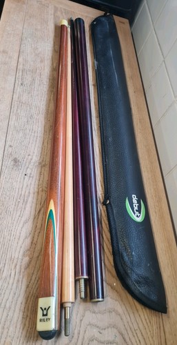 Snooker cue with soft case - snooker,