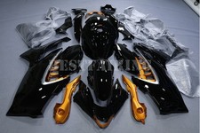 Black Gold Silver Fairing Kit
