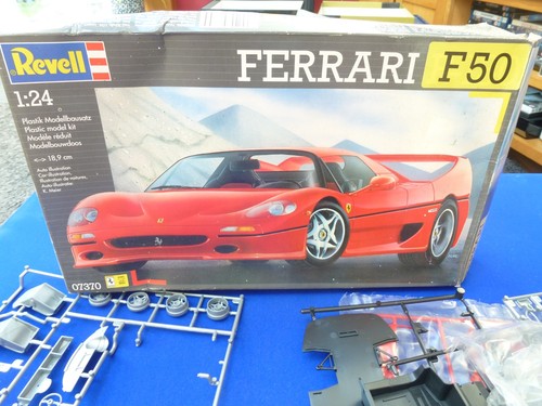 Vintage revell ferrari f50 - "ferrari, f50"