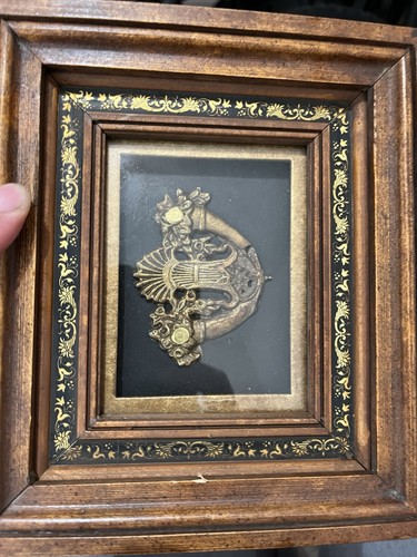 Antique bronze pendant