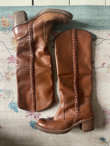 Vintage 70s frye - vintage, brown