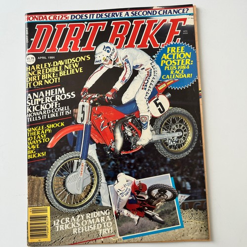 Dirt bike magazine - dirt, april