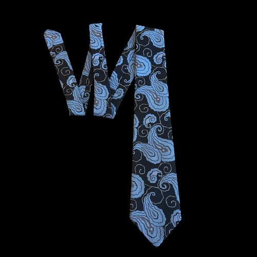 1960s psychedelic tootal tie - 1960s,