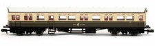 Dapol 2P-004-017 N Gauge Great Western Autocoach 192 Chocolate & Cream Livery T4