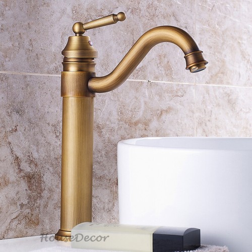 Retro antique brass bathroom - brass,