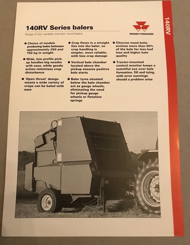 Massey ferguson 140rv - ferguson,
