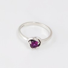 February Birthstone Eternity Circle Ring Pandora 925 Sterling Silver