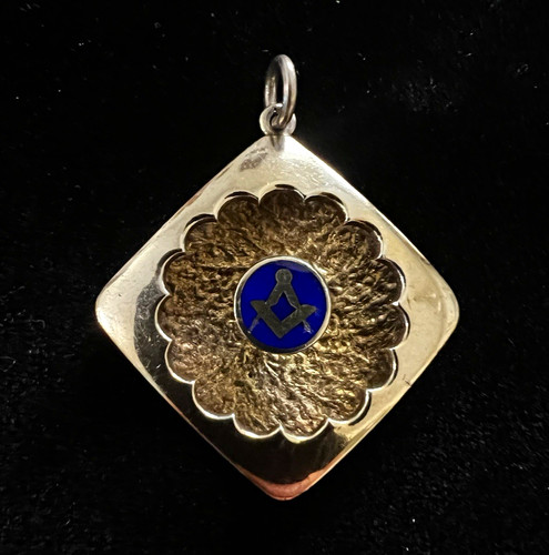 Masonic solid silver gold - solid,