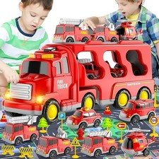 Fire Trucks Toys Transport