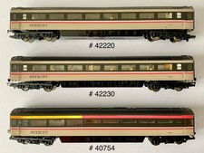 Hornby      0-0 gauge    3 x INTERCITY  Coach’s      “ Used “