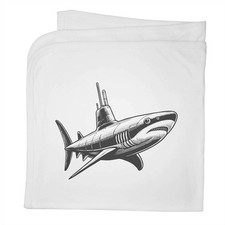 'Shark Submarine' Cotton Baby