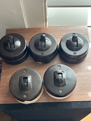 Bakelite switch bundle 5 - bundle,
