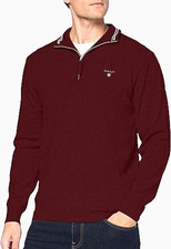 Men Gant 100% Lambswool Half