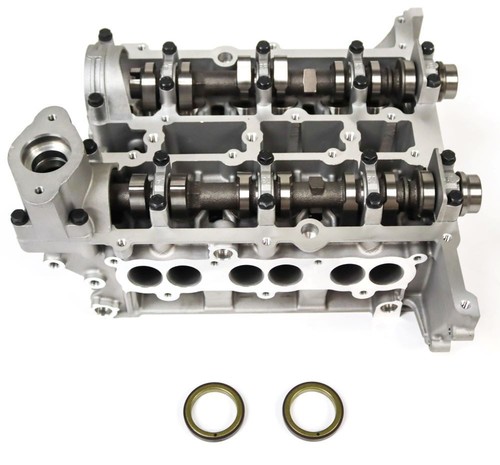 Cylinder head with cams - cylinder,
