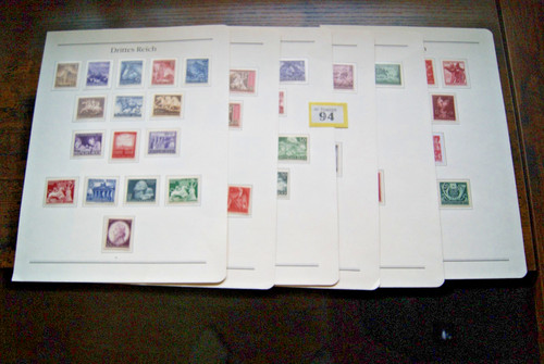 German stamps 1940s third - german,