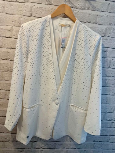 Malissa white studded - j,