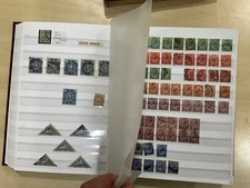 South Africa stamps commonwealth ascension (1948 10/-M + Bahamas QV ON A-d28