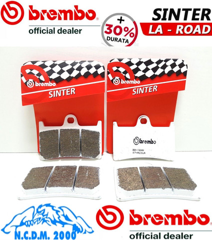 Front brake pads brembo - 4,