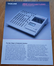 TASCAM 464 PORTASTUDIO sales brochure. Multitrack four-track recording catalogue
